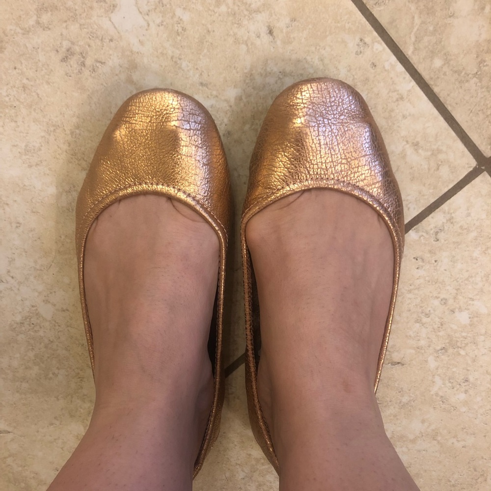 Tieks Rose Gold